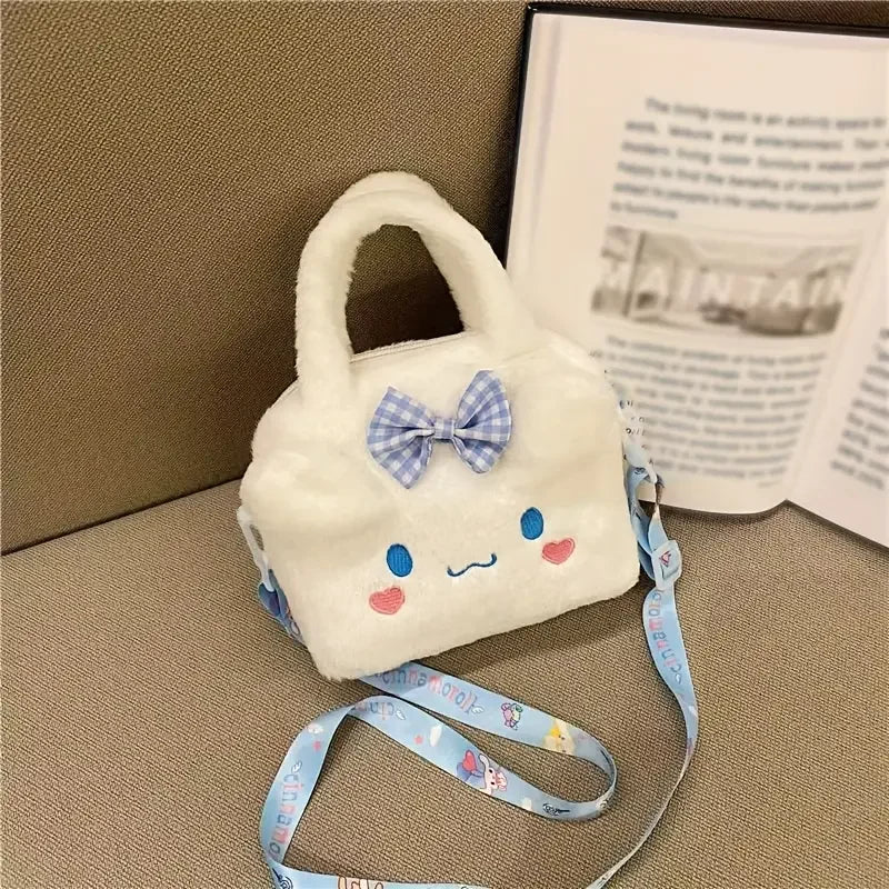 Kawaii Plush Travel Handbag