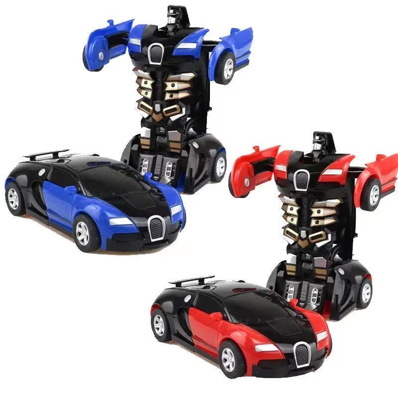 Magic Transforming Robot Cars