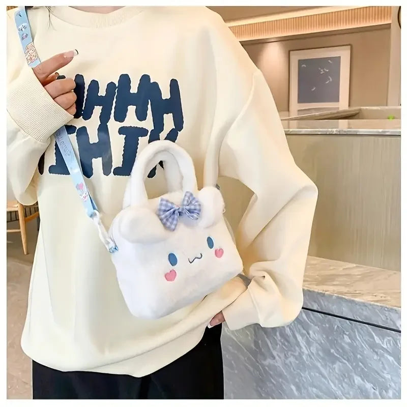 Kawaii Plush Travel Handbag