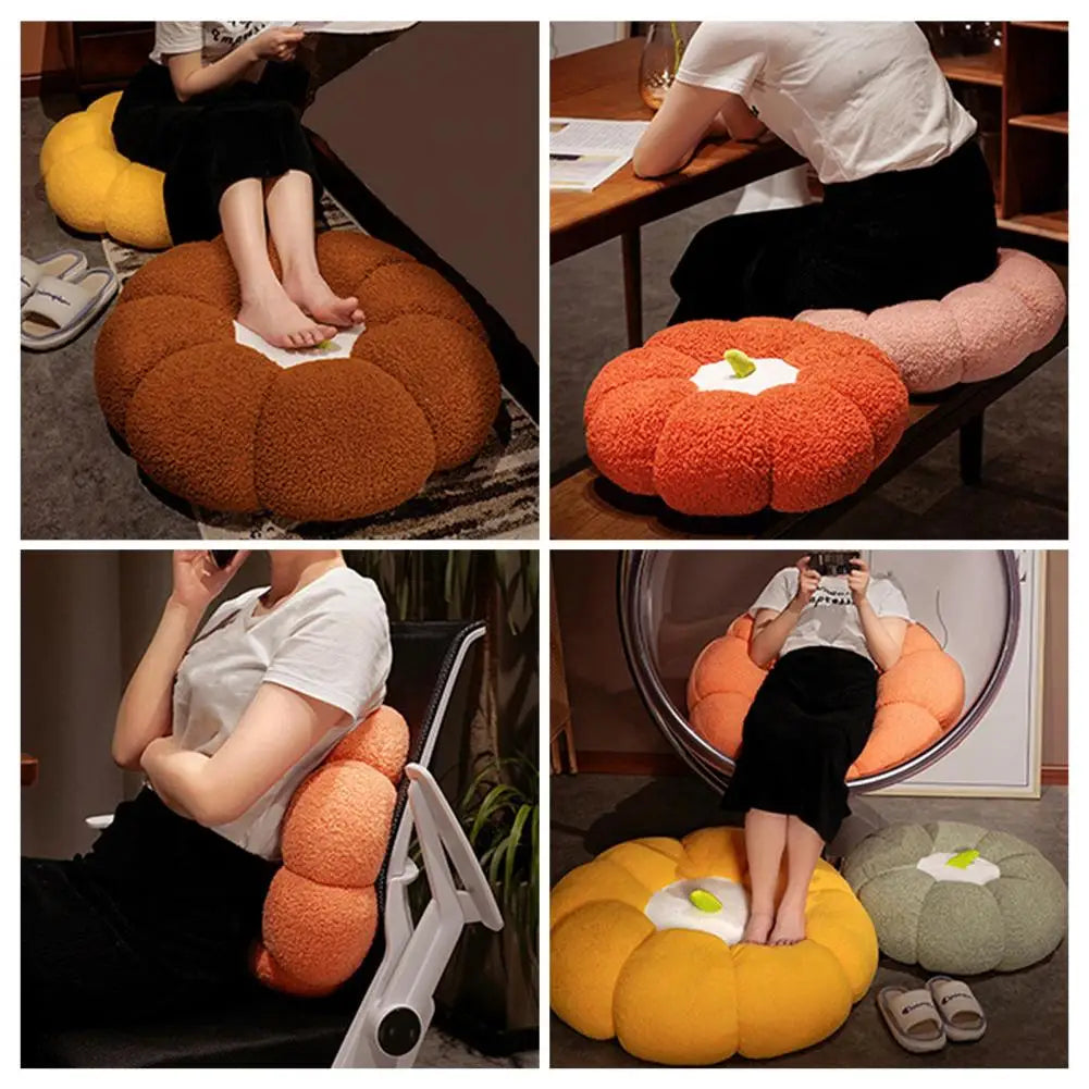 Cozy Pumpkin Floor Cushion