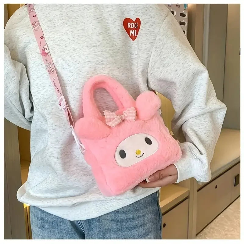 Kawaii Plush Travel Handbag