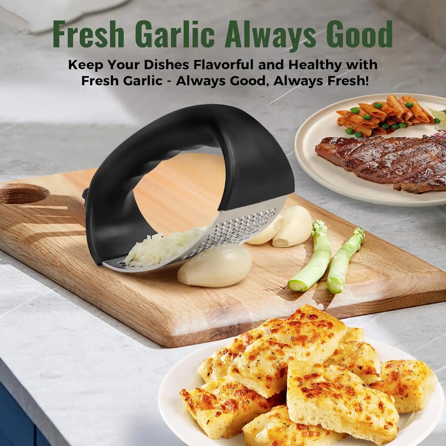 EasySqueeze Garlic Press