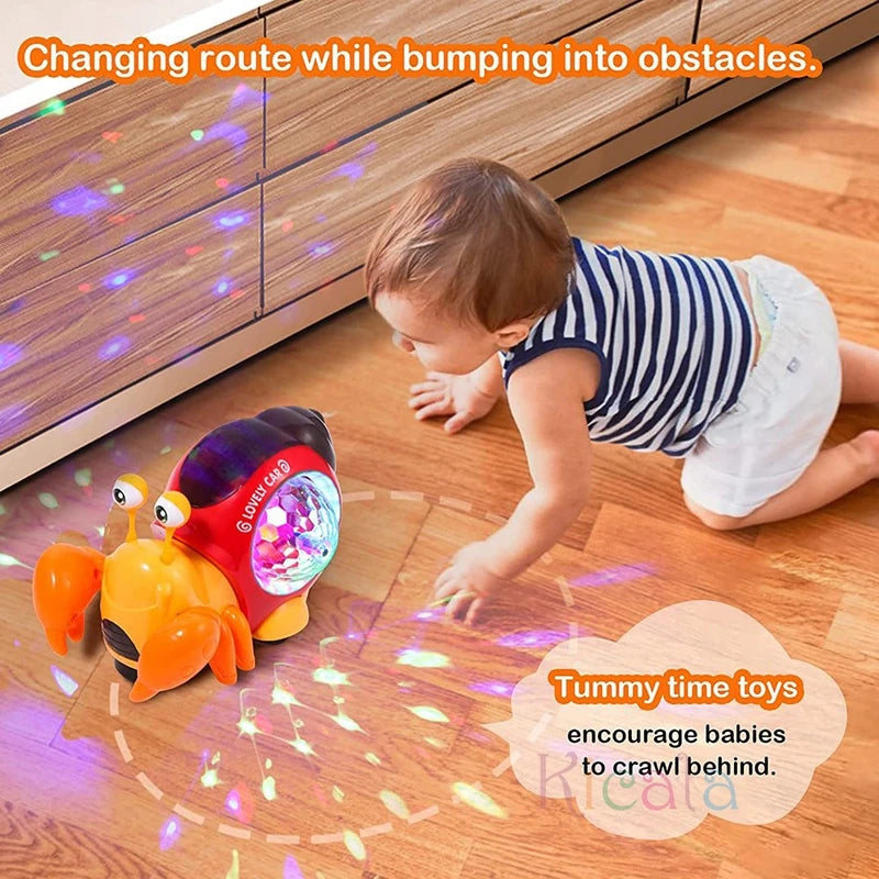 Dancing Crab Light-Up Toy