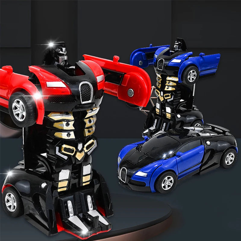 Magic Transforming Robot Cars