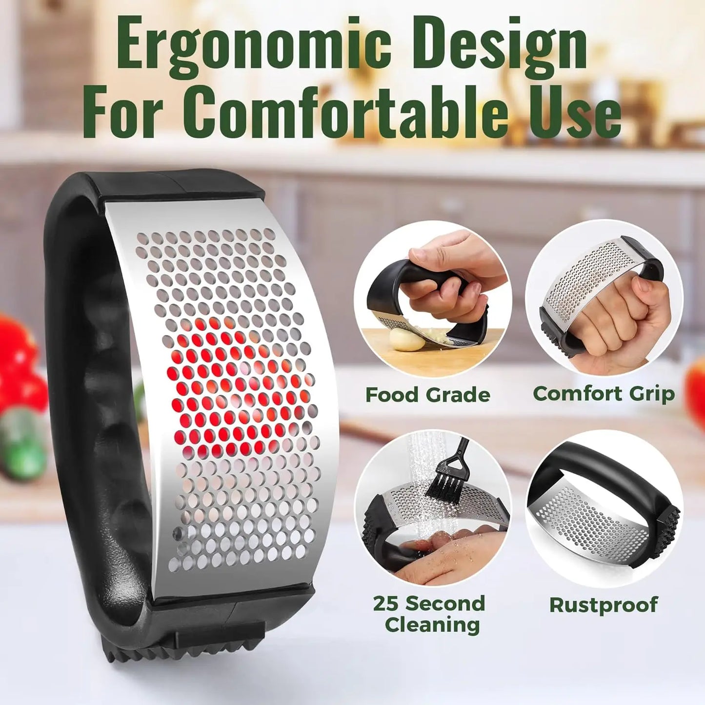 EasySqueeze Garlic Press