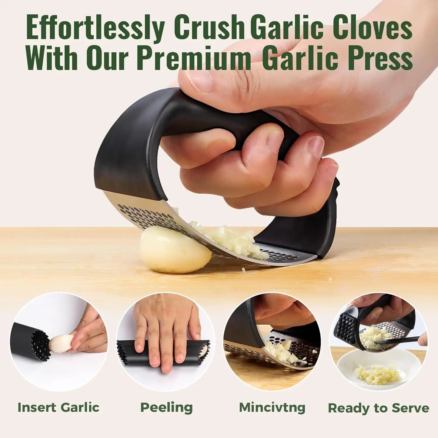 EasySqueeze Garlic Press