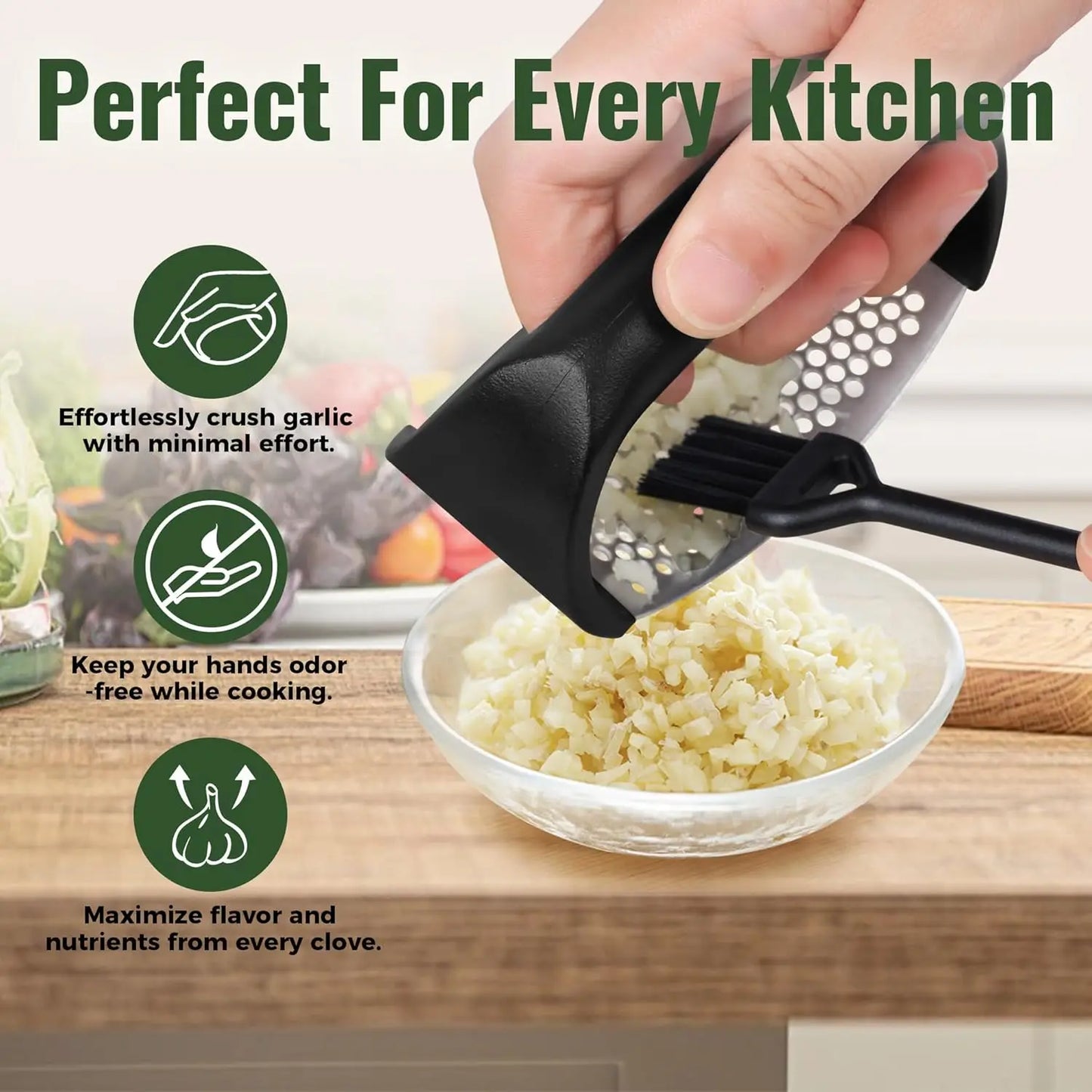 EasySqueeze Garlic Press