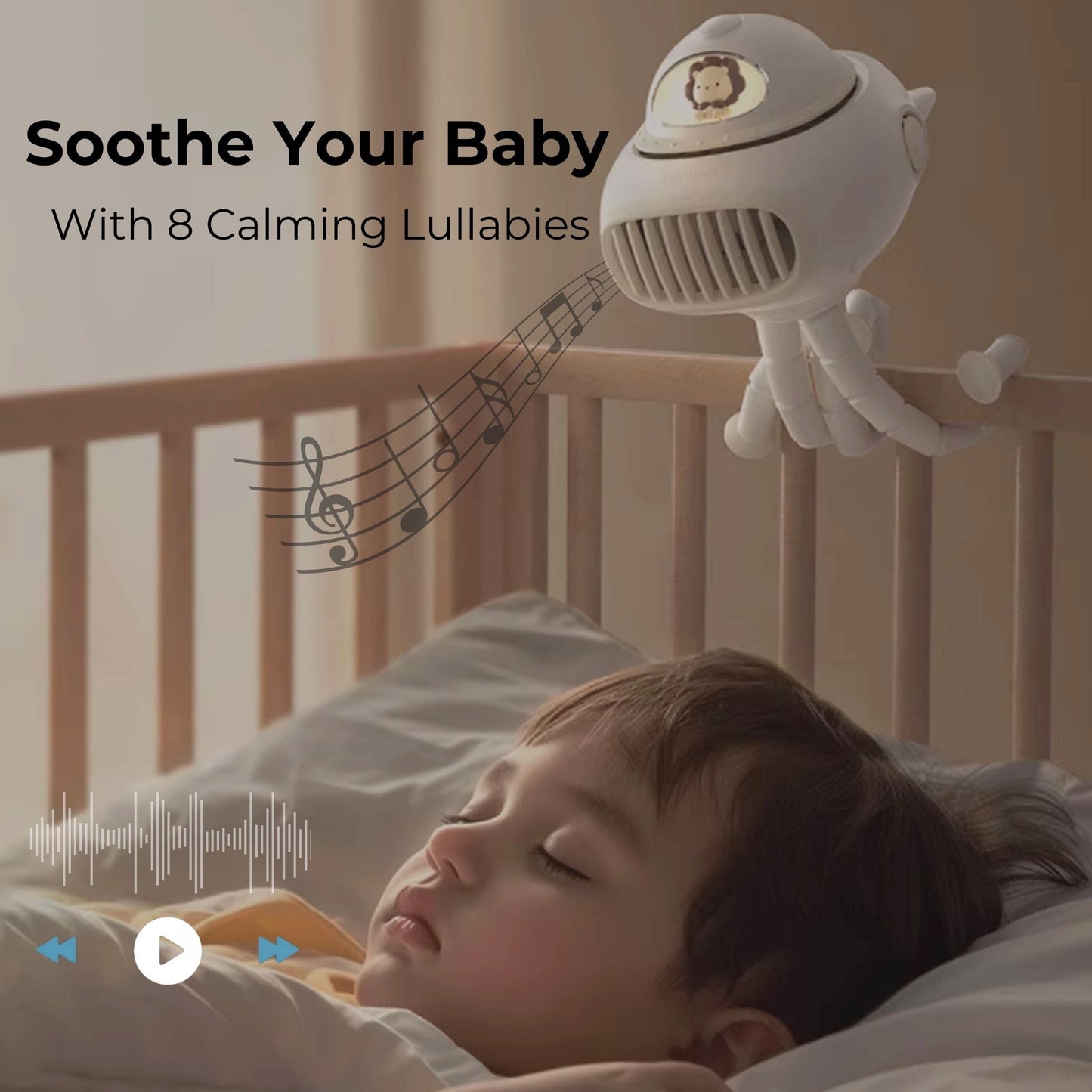 Trio Breeze Buddy stroller Fan