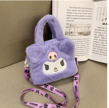 Kawaii Plush Travel Handbag