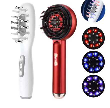 LED Hair-Growth Support Comb
Support Thicker-Looking Hair with Red & Infrared Light Technology