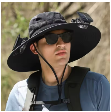 Solar Brim Cooling Hat