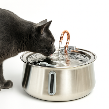 Whispering Cat Water Fountain