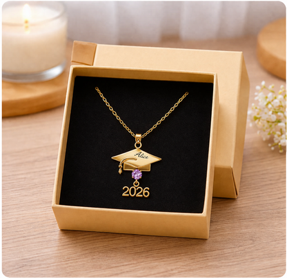 Personalized Graduation Name Necklace – A Gift She’ll Treasure Forever 🎓