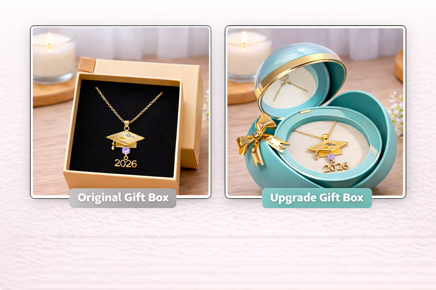 Personalized Graduation Name Necklace – A Gift She’ll Treasure Forever 🎓