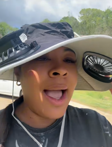 Solar Brim Cooling Hat
