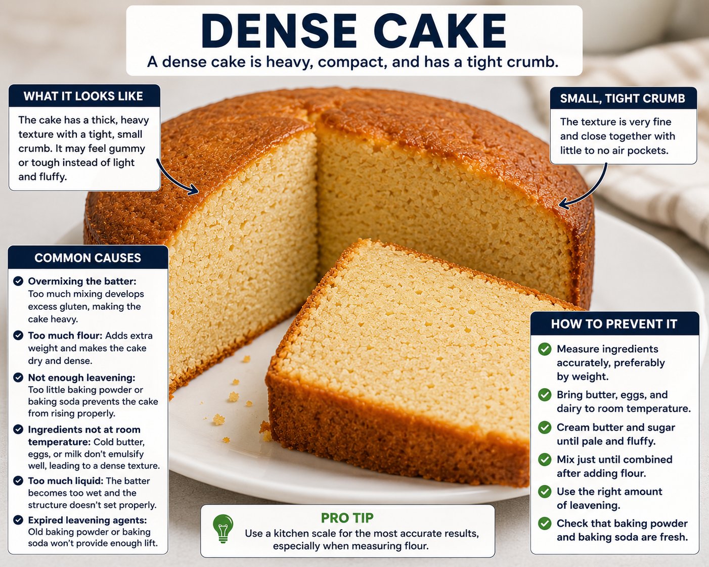 Free E-Book: The 5 Most Common Cake Problems (And How to Fix Them)