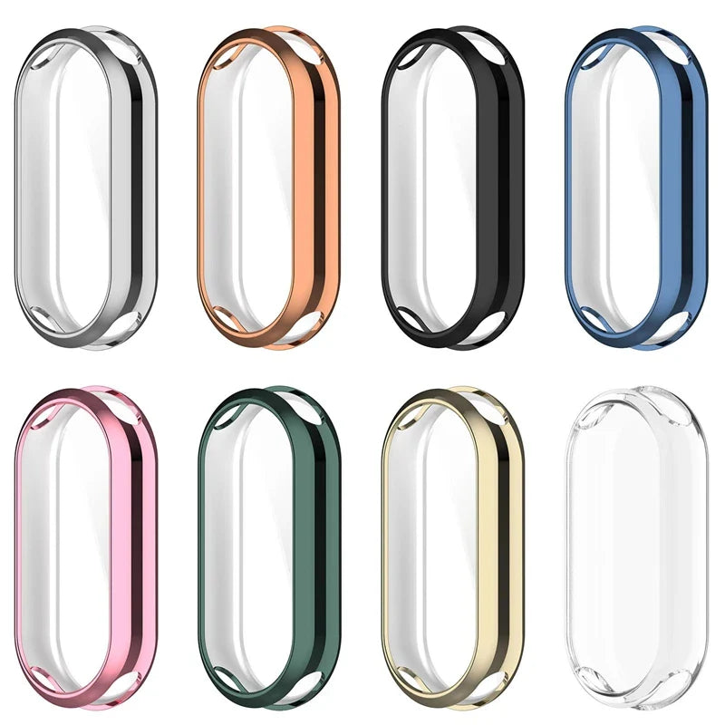 Silicone TPU Case Glass For Xiaomi Mi Band 9 Smartwatch