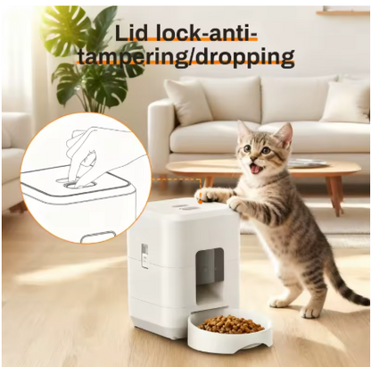 Smart Feeder: Perfect Portions & App Control for Cats & Dogs