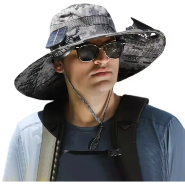 Solar Brim Cooling Hat