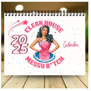 2025 Calendar -   For Tired-Ass Women