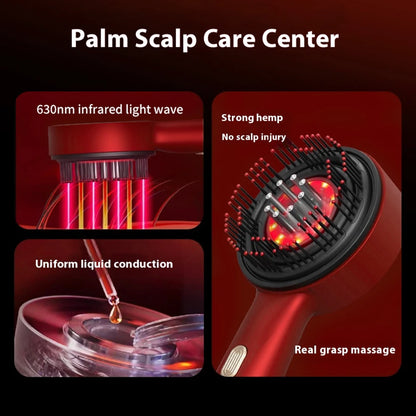 LED Hair-Growth Support Comb 
Support Thicker-Looking Hair with Red & Infrared Light Technology