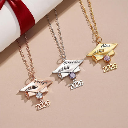 Personalized Graduation Name Necklace – A Gift She’ll Treasure Forever 🎓