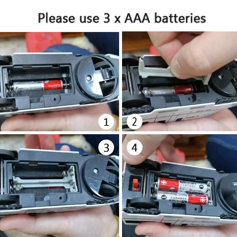 Electric Flashing Train Adventure