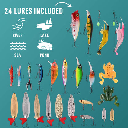 Original Fishing Lure Advent Calendar