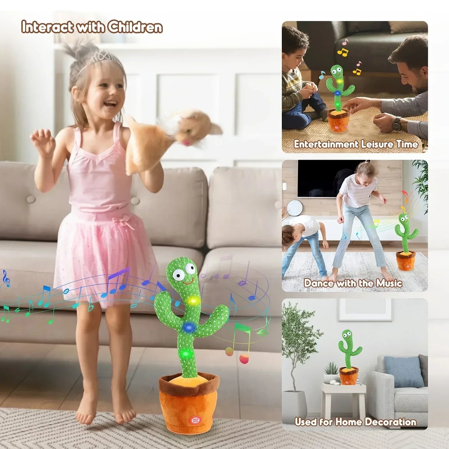 Dancing Cactus Fun Toy
