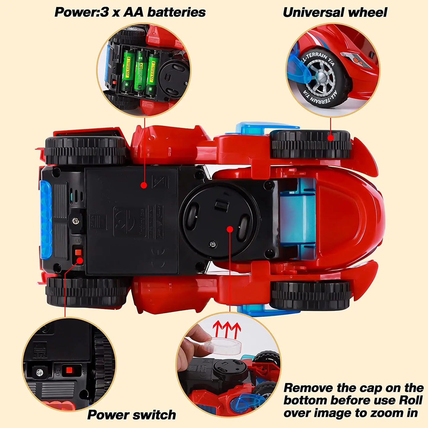 Transforming Dino Robot Toy