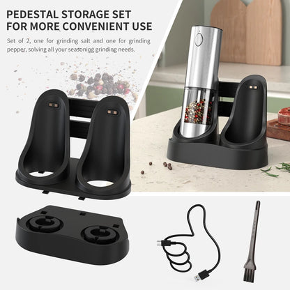 UBS Rechargeable Salt & Pepper Grinder Set