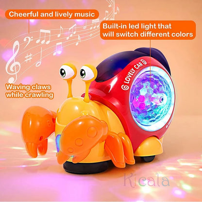 Dancing Crab Light-Up Toy