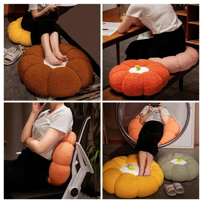 Cozy Pumpkin Floor Cushion