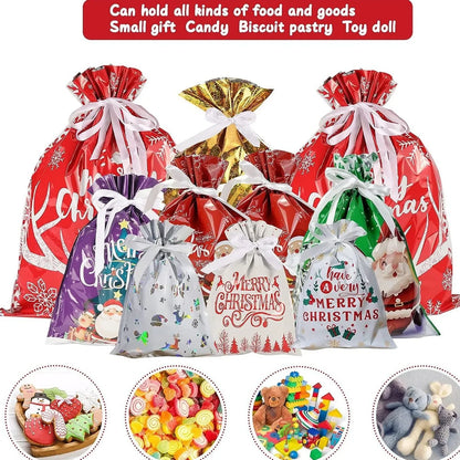🎁Festive Drawstring Gift Bags
