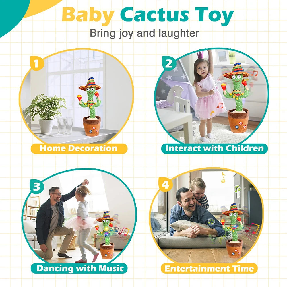 Cheerful Dancing Cactus Buddy
