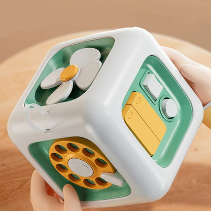 Montessori Busy Board Cube
