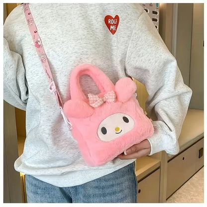 Kawaii Plush Travel Handbag