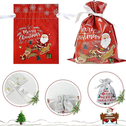 🎁Festive Drawstring Gift Bags