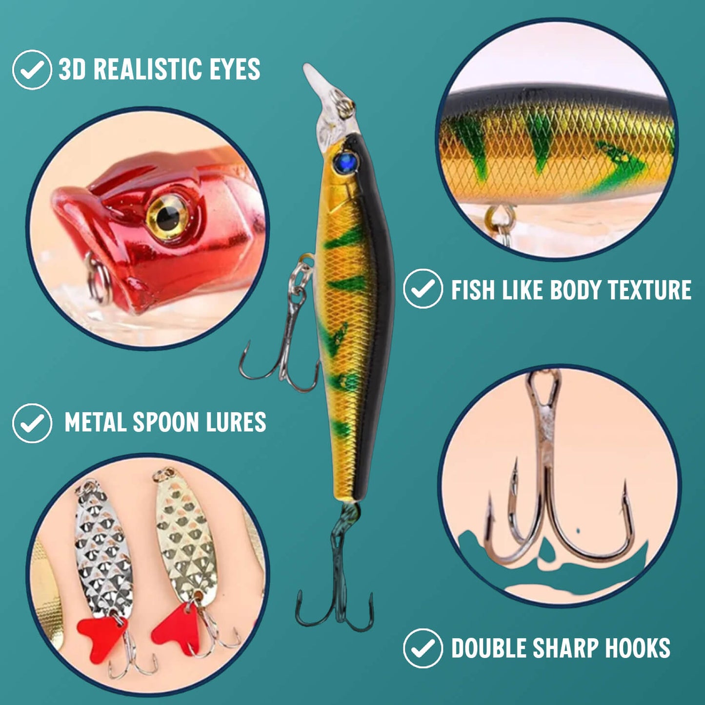 Original Fishing Lure Advent Calendar