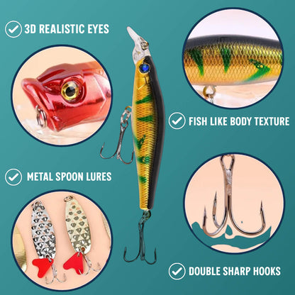 Original Fishing Lure Advent Calendar