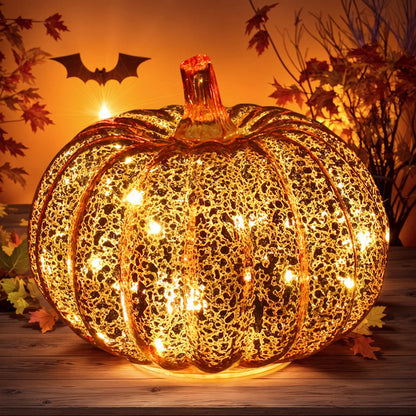 Gleaming Pumpkin Lights