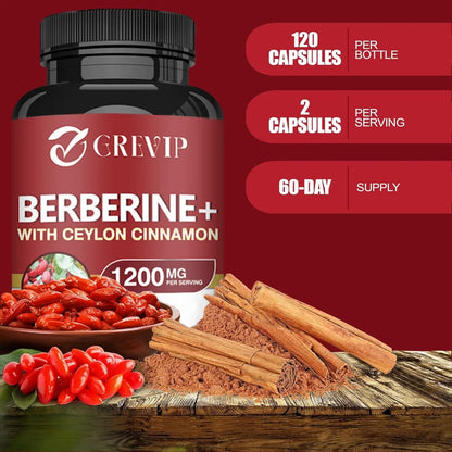 DNP ADVANCED FORMULA

Berberine+

WITH TRUE CEYLON CINNAMON