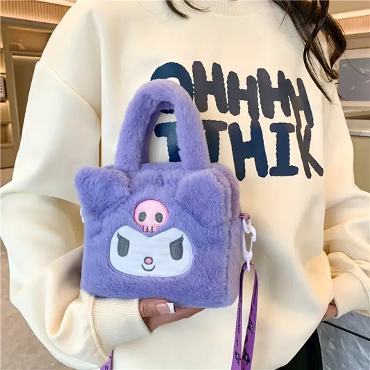 Kawaii Plush Travel Handbag