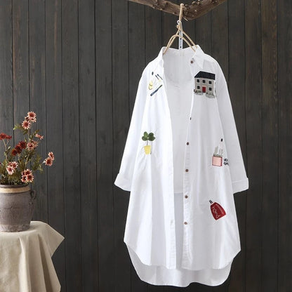 Chic Embroidered Blouse