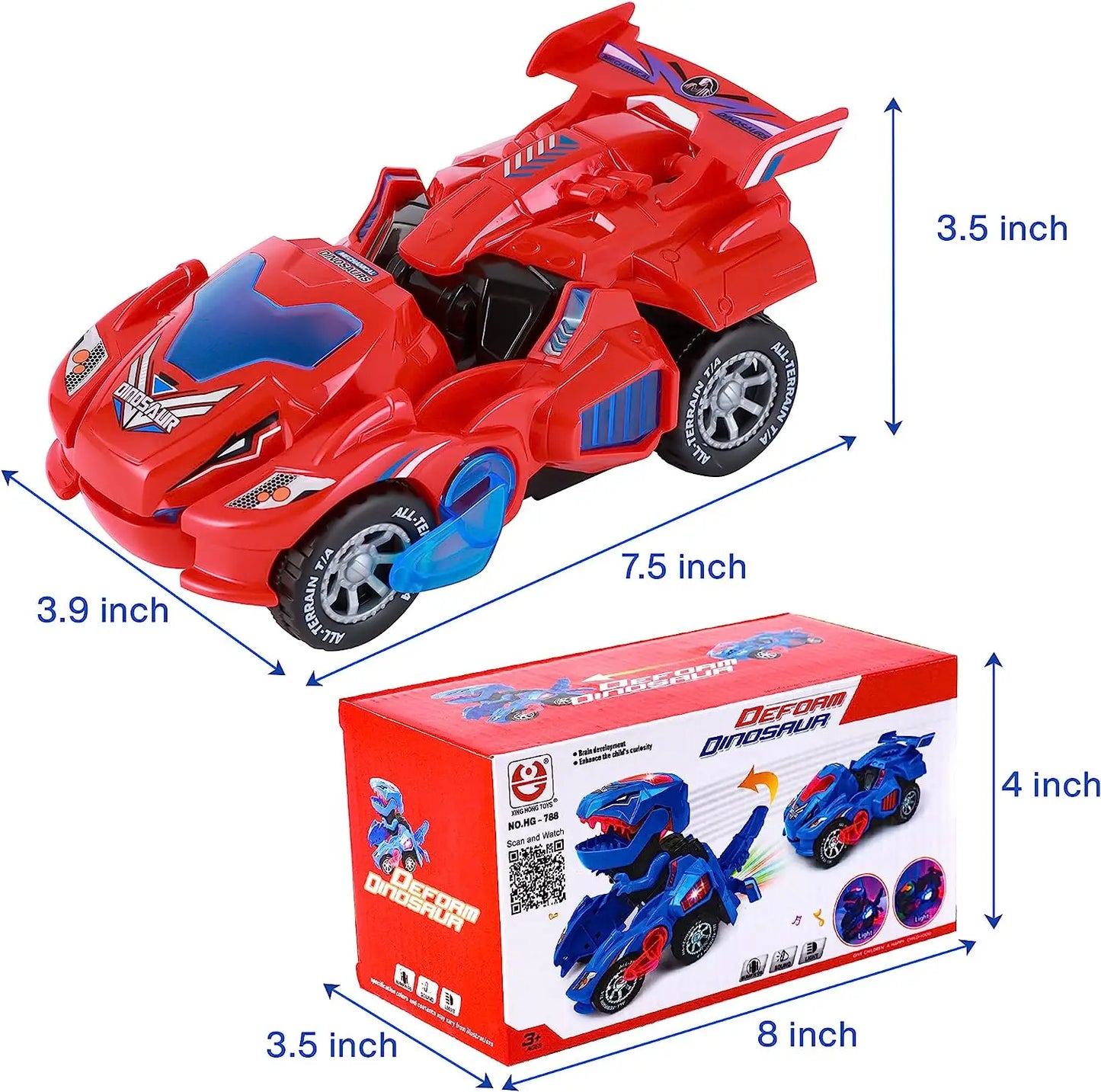 Transforming Dino Robot Toy