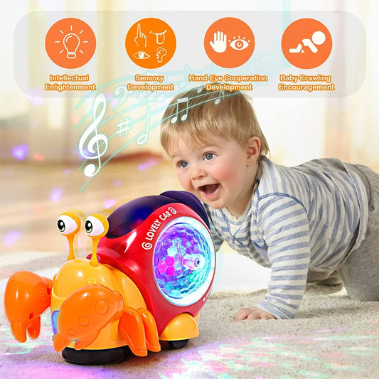 Dancing Crab Light-Up Toy