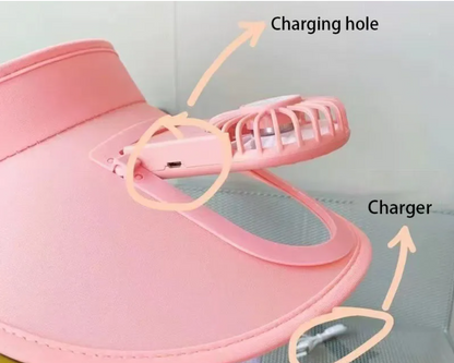 Cool Breeze Sun Visor Cap
