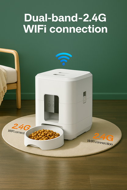 Smart Feeder: Perfect Portions & App Control for Cats & Dogs