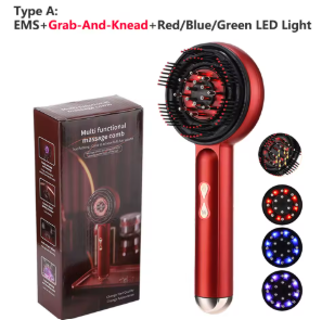 LED Hair-Growth Support Comb 
Support Thicker-Looking Hair with Red & Infrared Light Technology