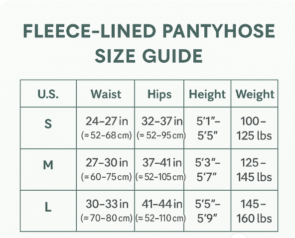 Cozy Fleece Tights